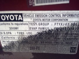 2015 TOYOTA CAMRY, BURGUNDY, SE, 2.5L, AT,  Z24925